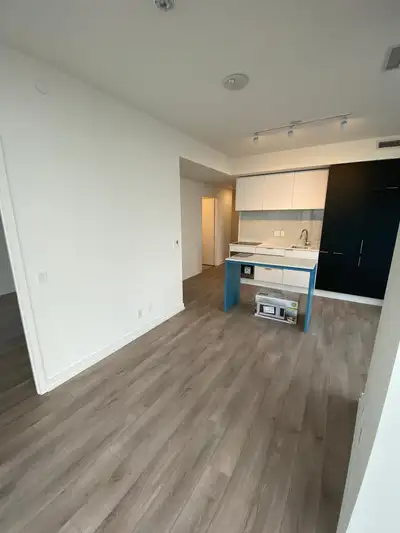 This modern condo unit features a sleek, contemporary living space with high-end finishes and an ope...