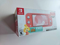 Never used, unopened Nintendo Switch Lite and game
