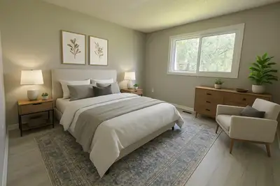 Private, 1 bed/1 bath Furnished room in a shared 4- bed house