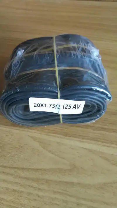 20-Inch Bicycle Tire Tube, 20X1.75/2.125, Schrader Valve (AV), View more