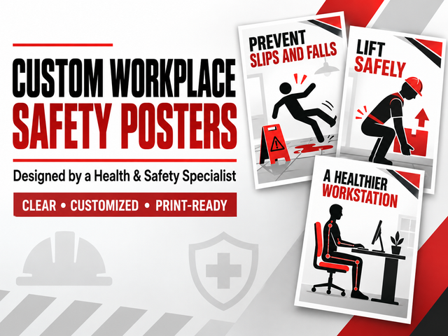 Visual Solutions for Safer Workplaces - Posters and Infographics
