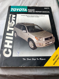 CHILTON 1996 - 2002 TOYOTA RAV4 REPAIR MANUAL #M1325