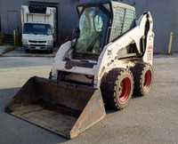 Gently-used low-hour one-owner Bobcat S185 w orig paint
