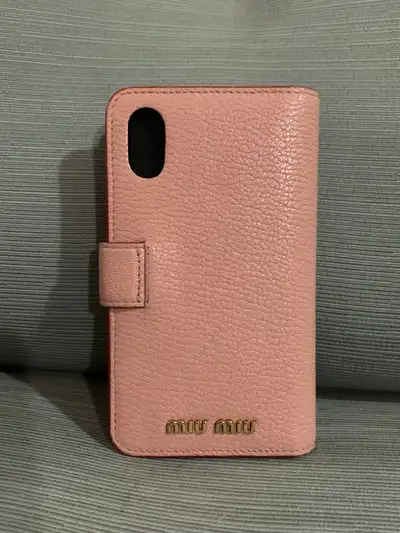 Authentic New MIU MIU iPhone X or Xs Phone Case Cover Wallet!, View more