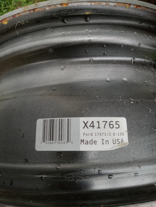 3 Truck rims for Ford F150, six hole, 17 inch, little rust in Auto Body Parts in Guelph
