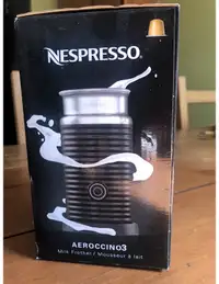 Nespresso Milk Frother : Mousseur à Lait Aeroccino3