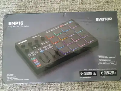 I'm selling an Avatar EMP16 Easy Midi Pad Controller. This unit is in like-new condition and comes c...