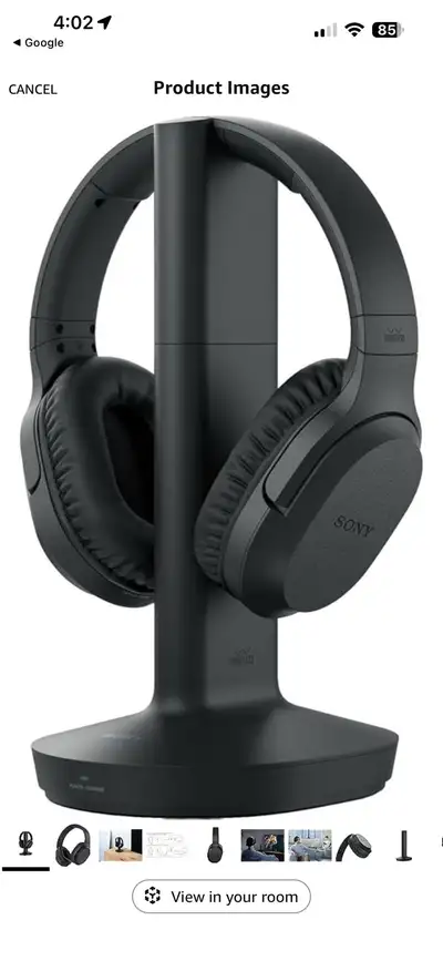 Sony Bluetooth Wireless Headphones, View more