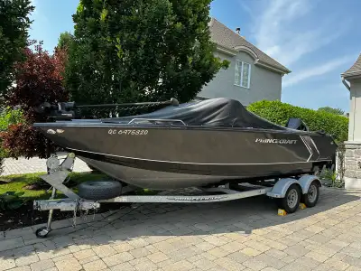 **À vendre : Princecraft Platinum 2020 – Équipé à fond, comme neuf !** Bateau de pêche de rêve ! Pri...