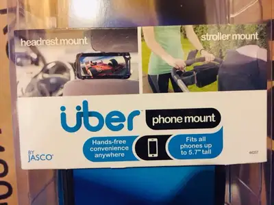 Mobile Silicone Phone Mount for Bike, Stroller, Headrest & more, View more