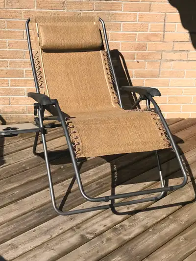 FOLDING OUTDOOR RECLINER, View more