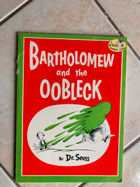 Bartholomew and Oobleck Book by Dr Seuss