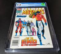 The New Mutants #99 CGC 9.0 Newsstand