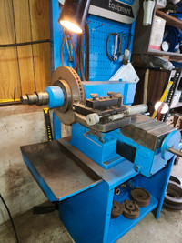 Brake rotor and drum machining
