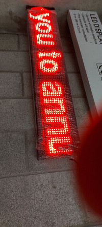 Open Sign - LED, Used, On/Off And Flash Control Swith, Strings