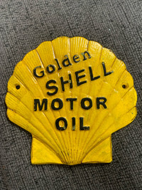 Vintage shell signs reproduced 