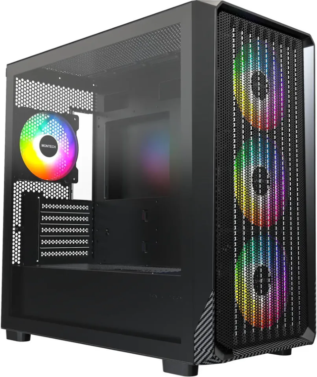 PC Case with fans / Boitier d'ordinateur PC avec ventilateurs in System Components in City of Montréal - Image 3
