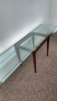 Glass Table TOP  5/8" thick  with bevelled edges