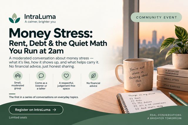 Free Online Conversation: Money Stress, Rent & Rising Costs