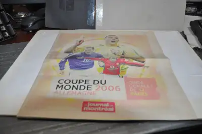 Soccer 2006 newsaper special allemagne world cup germany vintage, View more