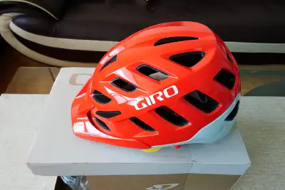 New Giro Radix Mountain bike helmet with Mips. Size is medium (55-59cm head circumference). Color is...