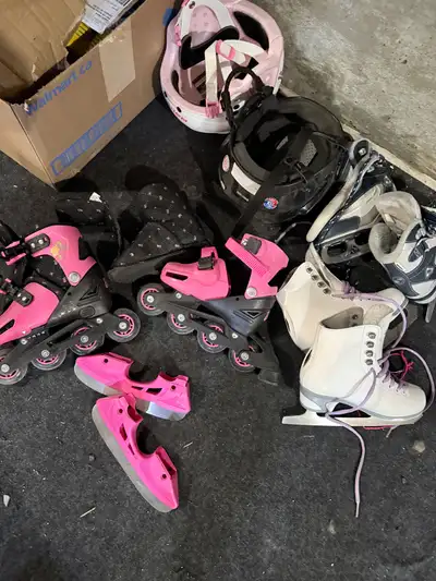  kids skates helmets, boy/girl, View more