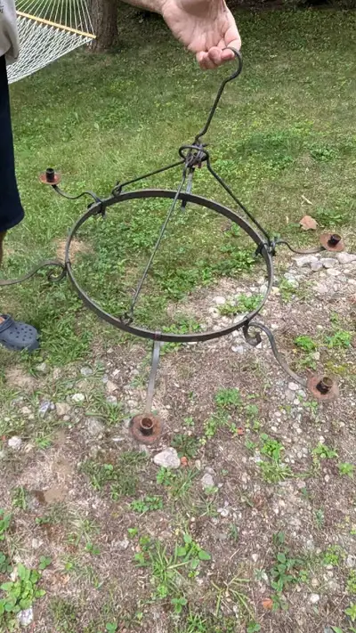 Iron Candle Chandelier , View more