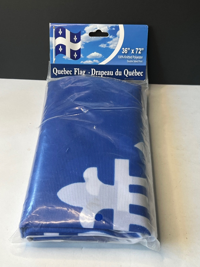 Large Québec Flag 36”x72” New in Other in Oshawa / Durham Region