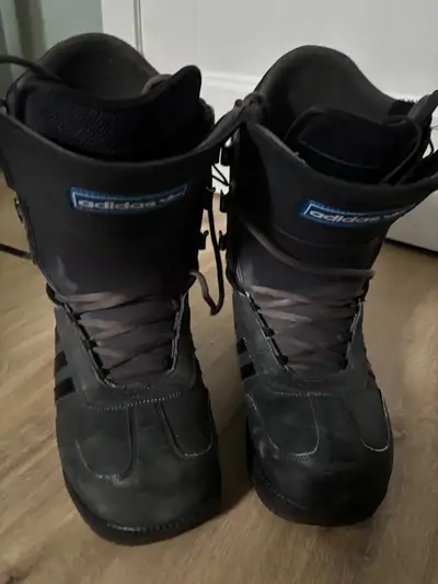 Adidas Snowboarding boots - fair condition. Size 10 1/2, View more