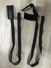 wrist velcro soft wraps with straps