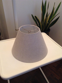 Only $10 for this brand new linen look lampshade!