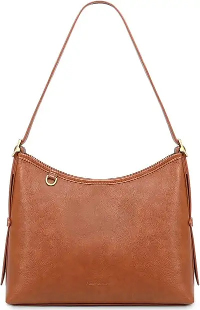 Vegan Leather Hobo Bag for Women, Shoulder & Crossbody Purse, Br, View more