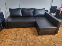 FRIHETEN ikea corner sofa-bed with storage 