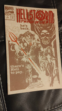Hellstorm Prince Of Lies #1 FIRST ISSUE PARCHMENT COVER