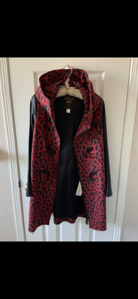 Diesel women’s jacket leopard print size XXS 
