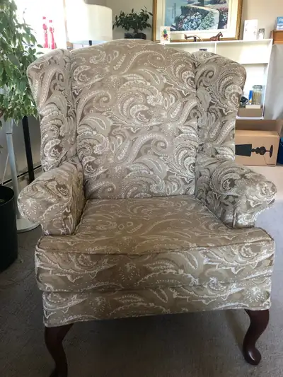 Wingback chair, View more