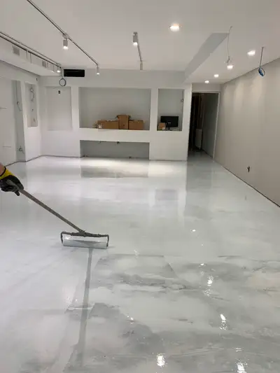 Epoxy floor coating for residential garage & commercial flooring, View more