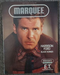 MARQUEE MOVIE MAGAZINE - July / Aug 1982 - BLADE RUNNER & E.T.