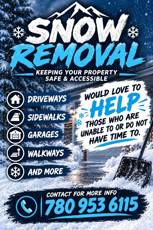 snow removal service!