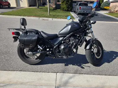 Parting ways with my 2019 Rebel 500 ABS. Like new, never dropped. Always stored indoors for the wint...