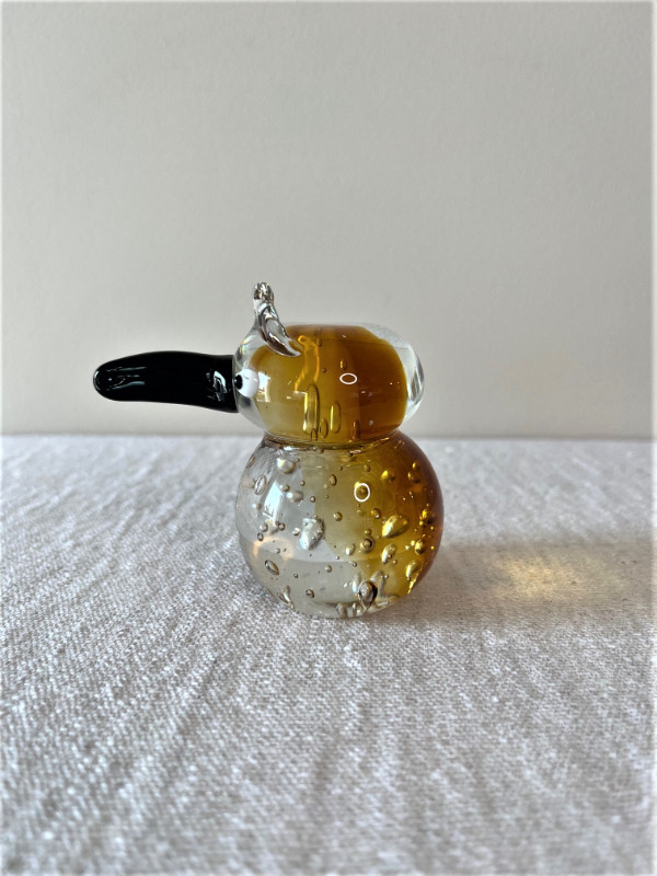 PAPERWEIGHT ART GLASS OF BIRD in Arts & Collectibles in Edmonton - Image 3