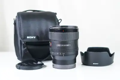 Sony 24mm F1.4 GM lens, View more