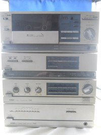 AIWA Stereo Unit Set System Tuner R80, L80, C80, P80