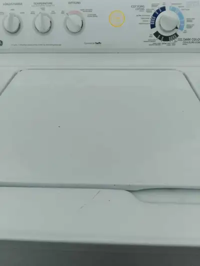 GE washer 30 days warranty delivery available , View more