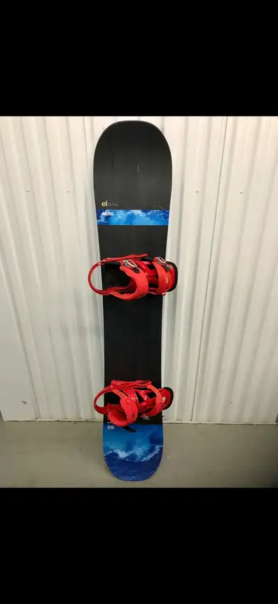 Elan Aero snowboard Burton binding, View more