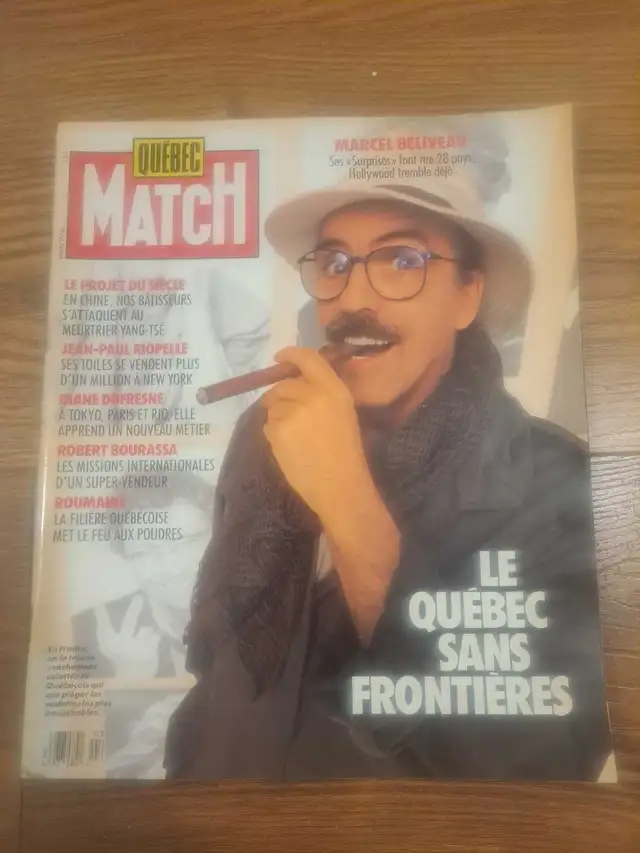 Quebec Match Marcel Béliveau Rock Demer (1990)