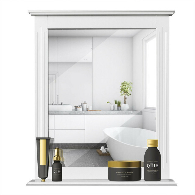 Bathroom Wall Mirror With Shelf Vanity Makeup Mirror in Home Décor & Accents in Kitchener / Waterloo