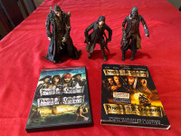 Ensemble 2 dvds avec 3 figurines Pirates des caraïbes‍☠️