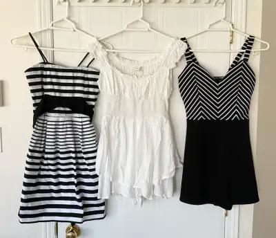 8 vêtements femme taille S/fille 16ans,Mango,Ardene,ensemble, View more