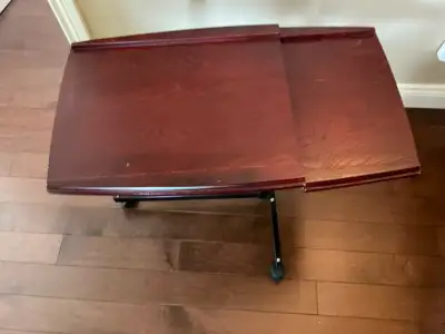Desk mobile rolling laptop stand, View more